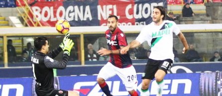 Bologna si Sassuolo au remizat, scor 1-1, in Serie A. Oaspetii au egalat in minutul 86